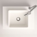 Ver imagem 4 de Conjunto Gabinete Banheiro Completo 50cm Cobre Branco Armário com Cuba Lavabo Pia Cobreado Moderno