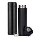 Ver imagem 1 de Garrafa Térmica em Aço Inox com Termômetro Digital 480ml Led