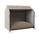 Ver imagem 2 de Casinha de Cachorro Pet Tati Raças Pequenas - Bege