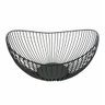 Cesta Metal Aramado Preto Windsor Premium 28cm - Yazi - 1