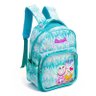Mochila Escolar Infantil Sweet Donuts 716351 Verde - Kit - 1