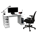 Ver imagem 1 de MESA COMPUTADOR GAMER M9.2020.B MDF (ESTUDO, ESCRITÓRIO) MUNDI MOVEIS