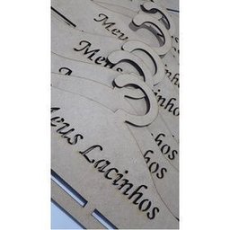 Kit 10 Cabides Porta Laços/ Lacinhos em Mdf - 4