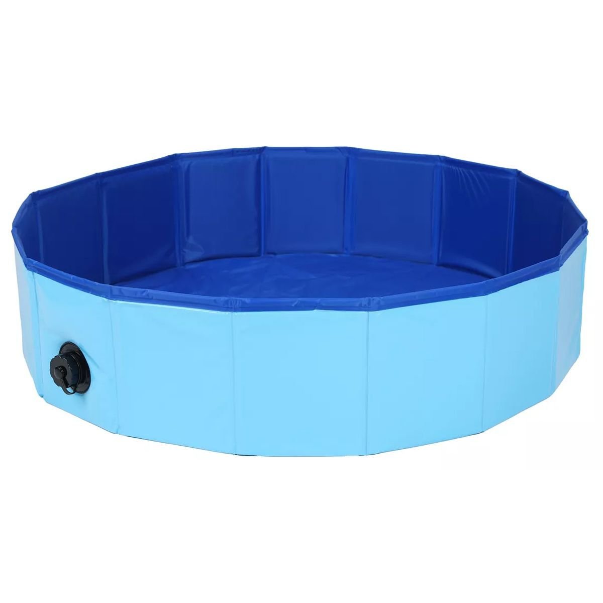 Piscina para Caes Pet Gato Cachorro Animal de Estimaçao Bebe Criança Banheira Dobravel Verao Sol Cal - 13