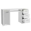 Ver imagem 6 de Escrivaninha Madesa Alaska 3 Gavetas 1 Porta