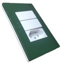 Ver imagem 1 de Conjunto 4x2 Alto Brilho Linha Infiniti MarGirius 4x2 infiniti 3 interruptores Simples duplo