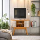 Ver imagem 3 de Bancada Atlanta Cinamomo/Off White - Vrk Comercio On-Line