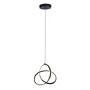Ver imagem 1 de Pendente Led Moderno Taschibra Catar 15w Luz Quente 3000k Bivolt Preto