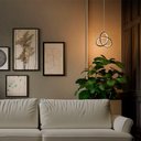Ver imagem 3 de Pendente Led Moderno Taschibra Catar 15w Luz Quente 3000k Bivolt Preto