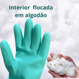 Luva Nitrílica Segurança Inseticida,venenos,químicos Borracha Grossa - 5