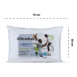 Travesseiro Antialérgico Liberty Altenburg 50x70 Cm 180 Fios - 2