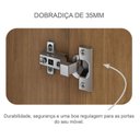 Ver imagem 5 de Guarda Roupa Casal Ripado Bragança e Cômoda Seul Cumaru 25 Fendi - Novo Horizonte