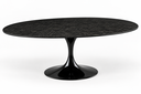 Ver imagem 3 de Mesa de Jantar Oval Saarinen 190x110cm em Mármore São Gabriel