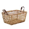 Cesto Folha de Milho Bege com Alca de Corvin M - 1