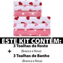 Ver imagem 2 de Kit 6 Peças Toalha Banho + Rosto Infantil Estampada 100% Algodão Felpuda Prisma Dohler Bf Casa