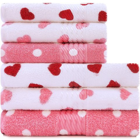 Kit 6 Peças Toalha Banho + Rosto Infantil Estampada 100 Algodão Felpuda Prisma Dohler Emcompre