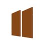 Painel Acústico Bl Acoustic 1502 - 120x60cm - Marrom - 50mm - 1