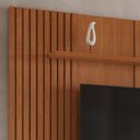 Ver mais imagens de Painel para Tv até 75 Polegada com Prateleira Apolo 100% Mdf 250cmx234cm