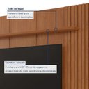 Ver imagem 4 de Painel para Tv até 75 Polegada com Prateleira Apolo 100% Mdf 250cmx234cm
