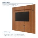 Ver imagem 6 de Painel para Tv até 75 Polegada com Prateleira Apolo 100% Mdf 250cmx234cm