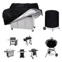 Ver imagem 3 de Capa para Churrasqueira e Grill Retangular 190x71x117cm