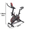 Bicicleta Spinning Ergometrica Treino Cardio Pernas Musculaçao Bike Anatomica Exercicio Fisico Fitne - 11