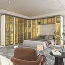 Ver imagem 2 de Modulado com 14 Portas 392cm X 240cm 100% Mdf Mod 007 Innova