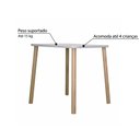 Ver imagem 3 de Mesa Infantil Hora de Brincar - Pinus/branco