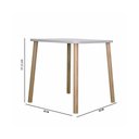 Ver imagem 4 de Mesa Infantil Hora de Brincar - Pinus/branco