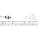 Ver imagem 4 de Porta Fresa Facear Cone Morse Modelo Cm3(a) - 22 - 25 - Din 228 a