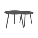 Ver imagem 2 de Mesa de Centro Noronha Pequena - Cinza fratini