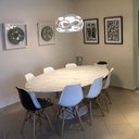 Ver imagem 2 de Mesa Saarinen Tulipa Oval Espirito Santo 180x100cm