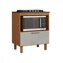 Ver imagem 1 de Balcão Master para Cooktop 4 Bocas e Forno Cinamomo Areia