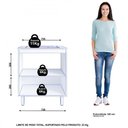 Ver imagem 2 de Balcão Master para Cooktop 4 Bocas e Forno Cinamomo Areia