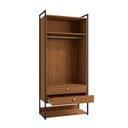 Ver imagem 3 de Armário Alto Li048-cnprf 2 Gavetas e 2 Portas Canela/preto Kappesberg