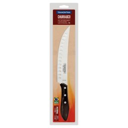 Faca para Carne Butcher Cabo em Madeira Tratada Polywood Castanho 8 Tramontina - 3