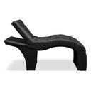 Ver imagem 3 de Maca Estética Luxo Reclinável em Capitonê Preto Profissional Bz Home Decor