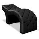 Ver imagem 6 de Maca Estética Luxo Reclinável em Capitonê Preto Profissional Bz Home Decor