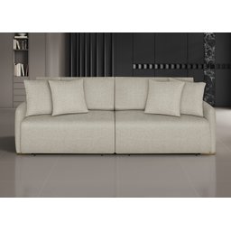 Sofá Netuno - Retrátil / Reclinável 240 Cm Linho - 1