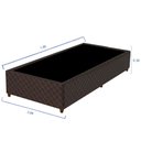 Ver imagem 4 de Base Box Para Colchão Solteiro New York Gazin 188cm x 88cm