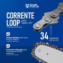 Ver imagem 4 de Corrente para Motosserra 34 Dentes 3/8" X 1,5mm Sabre 18"