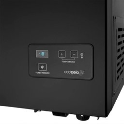 Freezer e Conservador Horizontal Eos 110 Litros Ecogelo Preto Efh120xdp 220v - 7