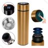 Garrafa Térmica Café, Água C/ Sensor de Temperatura em Led:dourado - 4