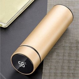 Garrafa Térmica Café, Água C/ Sensor de Temperatura em Led:dourado - 2