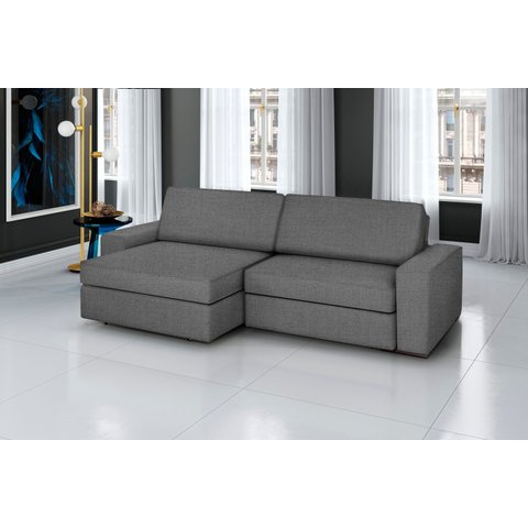 Sofá Retrátil e Reclinável 3 Lugares Linho Cosmos 200cm Cinza Grafite