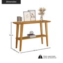 Ver imagem 2 de Aparador Buffet com Prateleira 121cm Retrô Multimóveis Crjcm-APA004 - Cinamomo