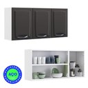 Ver imagem 3 de Cozinha Modulada 2 Peças Itatiaia Balcão 3 Portas e Armário Aéreo 3 Portas Aço New Premium