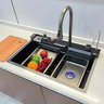 Cuba Gourmet Multifuncional Inteligente Aço Inox 304 Prata 75x46x22cm Kit Completo Domum - 2