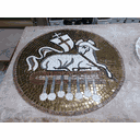 Ver imagem 2 de Símbolo Sacro I Cordeiro de Deus - Símbolo de Cristo Mosaico 150cm