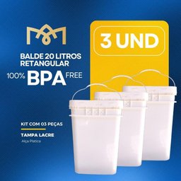 Baldes para Alimentos 20l - 2